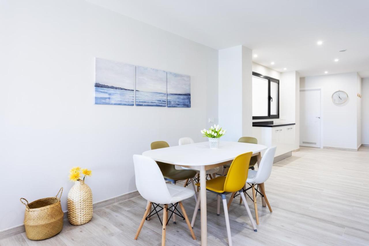 New 140M2 Loft-Style Flat At Town Heart, 3 Beaches Close Casa Leon El Medano  Bagian luar foto